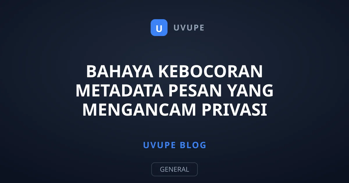 Bahaya Kebocoran Metadata Pesan yang Mengancam Privasi